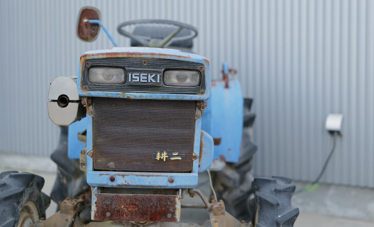 1台のトラクターから始まった50年前祖父が始めた農業