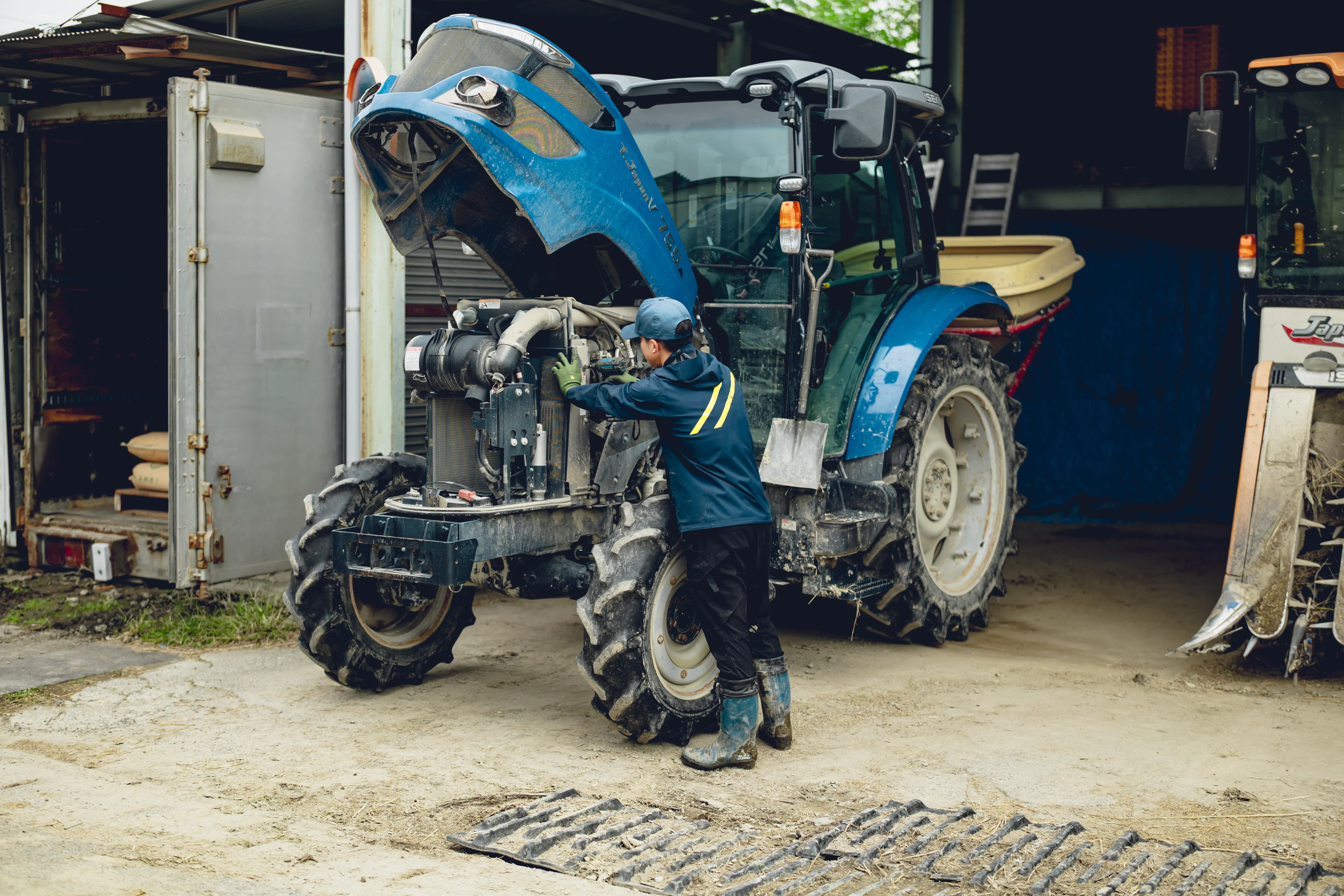 機械メンテナンス