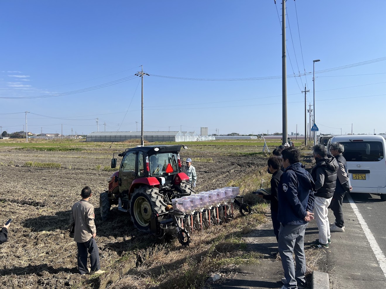 試験栽培が始まります！
